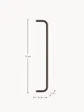 String Furniture Штанга для шкафа String System, ширина 53 см, сталь с порошковой окраской, тёмно-коричневая — фото 2