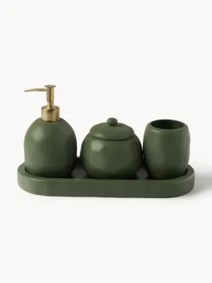 Westwing Collection Набор для ванной комнаты Olin, 4 предмета, арт. S17382