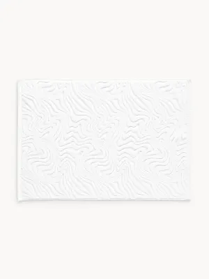 Westwing Collection Коврик для ванной Felka, Ш 50 × Д 70 см, Белый