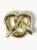 Westwing Collection Статуэтка Disco Pretzel крендель, ширина 15 см — фото 1
