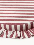 Westwing Collection Комплект круглых подушек на стул Ivette, 2 шт, Ø 40 см, Бордовый — фото 2