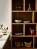 Westwing Collection Набор тарелок глубоких Myrtille ручной работы, 4 предмета — фото 6