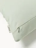 Westwing Collection Наволочка декоративная Zahira с вышивкой, Ш 30 × Д 70 см, Шалфейный зелёный — фото 5
