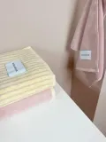 Maison Deux Полотенце Stripes, полотенце для рук, Ш 50 × Д 100 см, Светлый розовый — фото 6