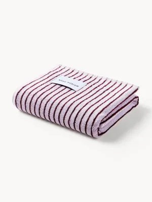 Maison Deux Полотенце Stripes, полотенце для рук, Ш 50 × Д 100 см, Лавандовый