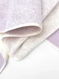 Maison Deux Полотенце гостевое Gradient, лавандово-белое — фото 2