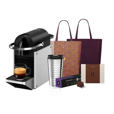 Кофемашина Nespresso Подарочный набор с PIXIE