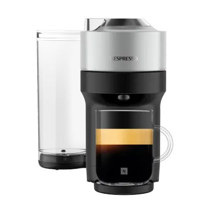 Кофемашина Nespresso Vertuo Pop+ серебристая