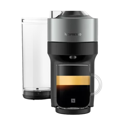 Кофемашина Nespresso Vertuo Pop+ титановая