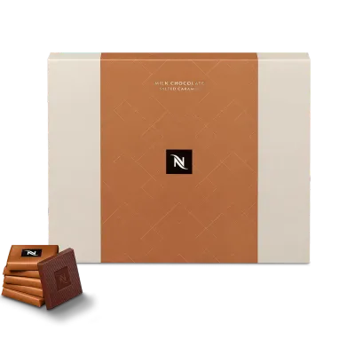 Nespresso Молочные шоколадки с солёной карамелью