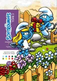Раскраска Coloriages mystères - Schtroumpfs Tome 2, 128 стр. — фото 1
