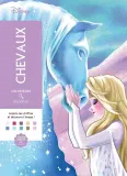 Hachette раскраска по номерам Coloriages mystères Disney - Chevaux, 112 стр. — фото 1