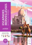 Раскраска по номерам Hachette Escapades merveilleuses - Autour du monde, 112 стр. (предзаказ 27.08.2025) — фото 1