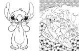 Hachette раскраска по номерам DISNEY - Stitch à colorier vol.1 - STITCH — фото 2