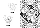 Hachette раскраска по номерам DISNEY TEENS - Atelier de coloriages - Je dessine Stitch — фото 2