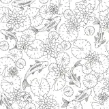 Hachette раскраска по номерам Motifs mystères — фото 4