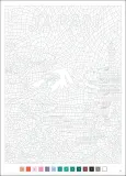 Раскраска по номерам Coloriages mystres Disney - официальное польское издание. Необычная Япония. — фото 3