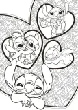 Раскраска по номерам Coloriages mystres Disney - официальное польское издание. Мандалы, оптические иллюзии, раскраски. — фото 3