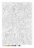 Раскраска по номерам Coloriages mystres Disney - официальное польское издание. Дети. Загадочные рисунки. — фото 2