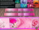 TOOLI-ART акриловые маркеры фломастеры, 22 шт., 0,7 мм Pink — фото 4