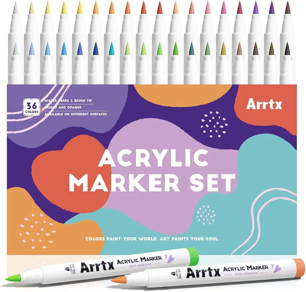 Arrtx Marqueurs акриловые маркеры 36D