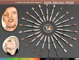 TOOLI-ART акриловые маркеры фломастеры, 22 шт., 1-7 мм Skin — фото 3