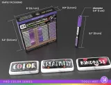 TOOLI-ART акриловые маркеры фломастеры, 22 шт., 0,7 мм Purple — фото 6