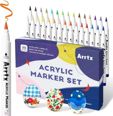 Arrtx акриловые маркеры, 30 шт, Base 30B