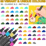 NICETY акриловые маркеры 3 мм, 58 шт — фото 6