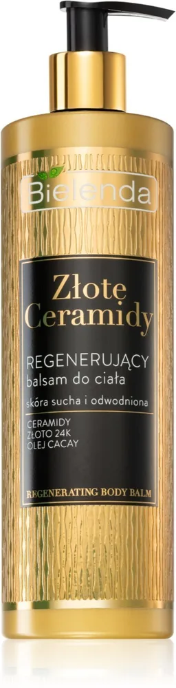 Bielenda Golden Ceramides - набор регенерирующего лосьона для тела / 6х400 ml / GTIN 5902169046996