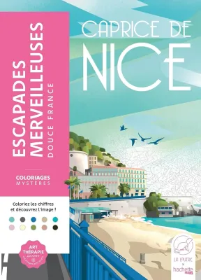 Раскраска по номерам Hachette Heroes - Escapades merveilleuses - Douce France 112 стр. (предзаказ 08.10.2025))