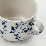 IKEA SILVERSIDA (ИКЕА СИЛВЕРСИДА) — - Кружка, узор/синяя, 400 мл — фото 3