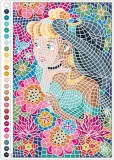 Раскраска по номерам Coloriages mystres Disney - официальное польское издание. Женский мир. Дисней. — фото 2