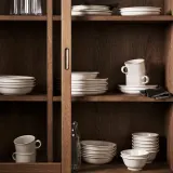 IKEA DAGGASTER (ИКЕА ДАГГАСТЕР) — (ИКЕА) Тарелка, горошек/светло-бежевый, 20 см — фото 5
