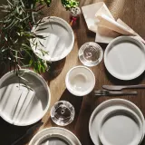 IKEA DAGGASTER (ИКЕА ДАГГАСТЕР) — (ИКЕА) Тарелка, горошек/светло-бежевый, 20 см — фото 6