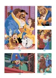 Hachette раскраска по номерам Coloriages au numéro -Раскраски шедевр Диснея "Красавица и Чудовище". — фото 2