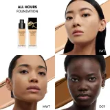 Yves Saint Laurent All Hours Foundation - Тональная основа с защитным фактором SPF 39, 25 мл, оттенок DN5 — фото 4