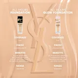 Yves Saint Laurent All Hours Foundation - Тональная основа с защитным фактором SPF 39, 25 мл, оттенок DN5 — фото 8
