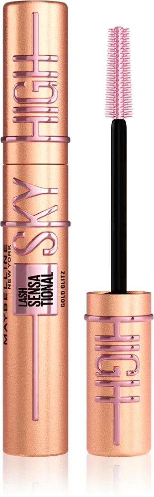 MAYBELLINE NEW YORK Lash Sensational Sky High - Тушь для ресниц, утолщающая и удлиняющая, оттенок Rose Gold
