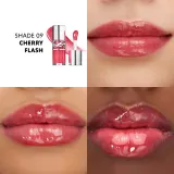 Yves Saint Laurent Loveshine Plumping Lip Oil Gloss - Блеск для губ оттенок 9 Cherry Flash, 6 ml — фото 4