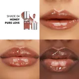 Yves Saint Laurent Loveshine Plumping Lip Oil Gloss - Блеск для губ оттенок 4 Honey Pure Love, 6 ml — фото 4