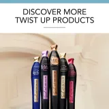 Bourjois Twist Up The Volume - Тушь для ресниц, увеличивающая объем с щеточкой 2 в 1 оттенок 23 Black, 8 ml — фото 7