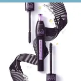 Bourjois Twist Up The Volume - Тушь для ресниц, увеличивающая объем с щеточкой 2 в 1, 8 мл, оттенок 22 Black Balm — фото 5