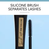Bourjois Twist Up The Volume - Тушь для ресниц, увеличивающая объем с щеточкой 2 в 1, 8 мл, оттенок Ultra Black — фото 7