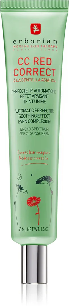 Erborian CC Red Correct - Крем CC против покраснений SPF 25, 45 ml