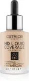 Catrice HD Liquid Coverage - Тональная основа, 30 мл, оттенок 010 Light Beige — фото 1