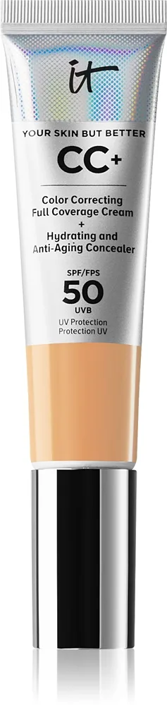IT Cosmetics Your Skin But Better CC+ - Крем CC SPF 50+ оттенок Neutral Tan, 32 ml
