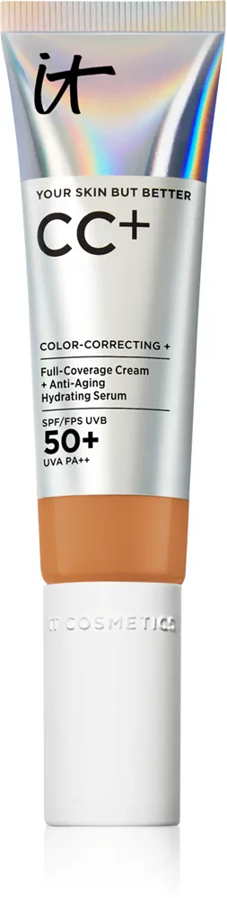 IT Cosmetics Your Skin But Better CC+ - Крем CC SPF 50+, оттенок Rich Honey