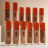 Rimmel Lasting Radiance - Тональная основа с SPF 25, осветляющая оттенок 100 Ivory, 30 ml — фото 7