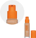 Rimmel Lasting Radiance - Тональная основа с SPF 25, осветляющая оттенок 103 True Ivory, 30 ml — фото 3
